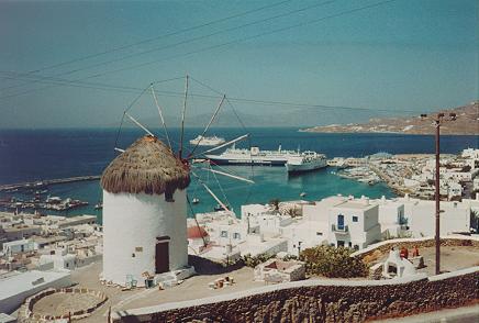 Mykonos Hafen